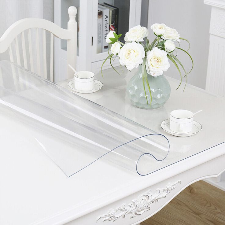 nappe transparente en PVC