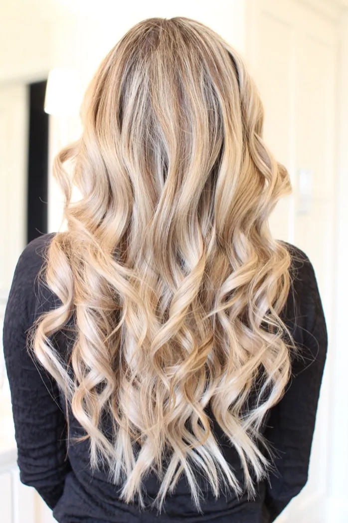 curl hair with wand