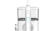 electric toothbrush and water flosser combo