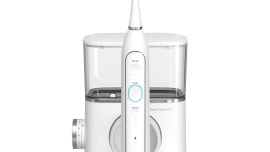 electric toothbrush and water flosser combo