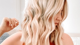 curl medium length hair