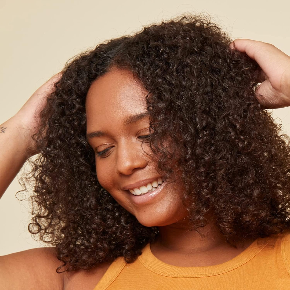 how to curl natural hair