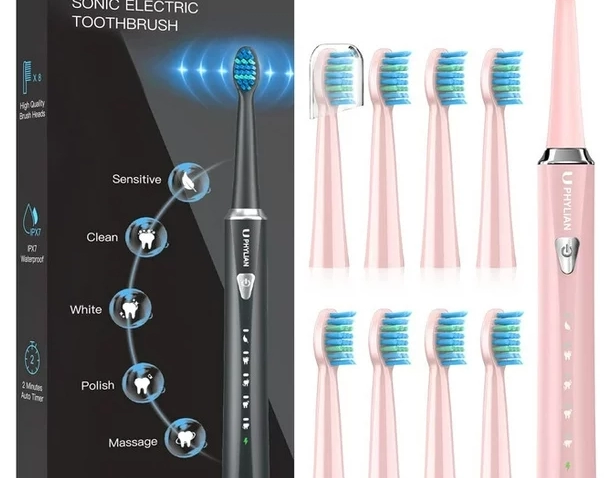 phylian sonic electric toothbrush