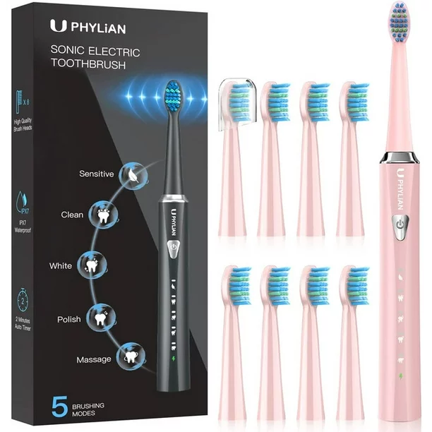 phylian sonic electric toothbrush