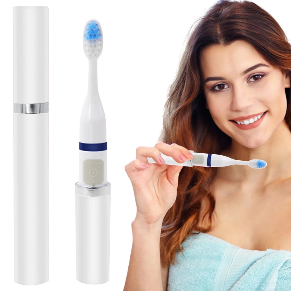 electric toothbrush before and after