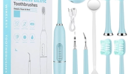 the electric toothbrush