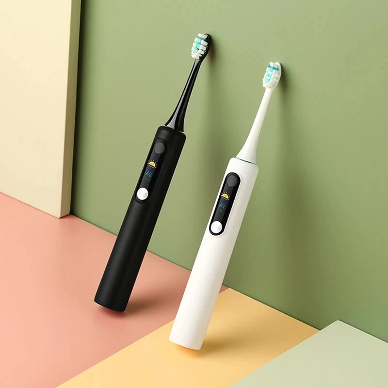 an electric toothbrush