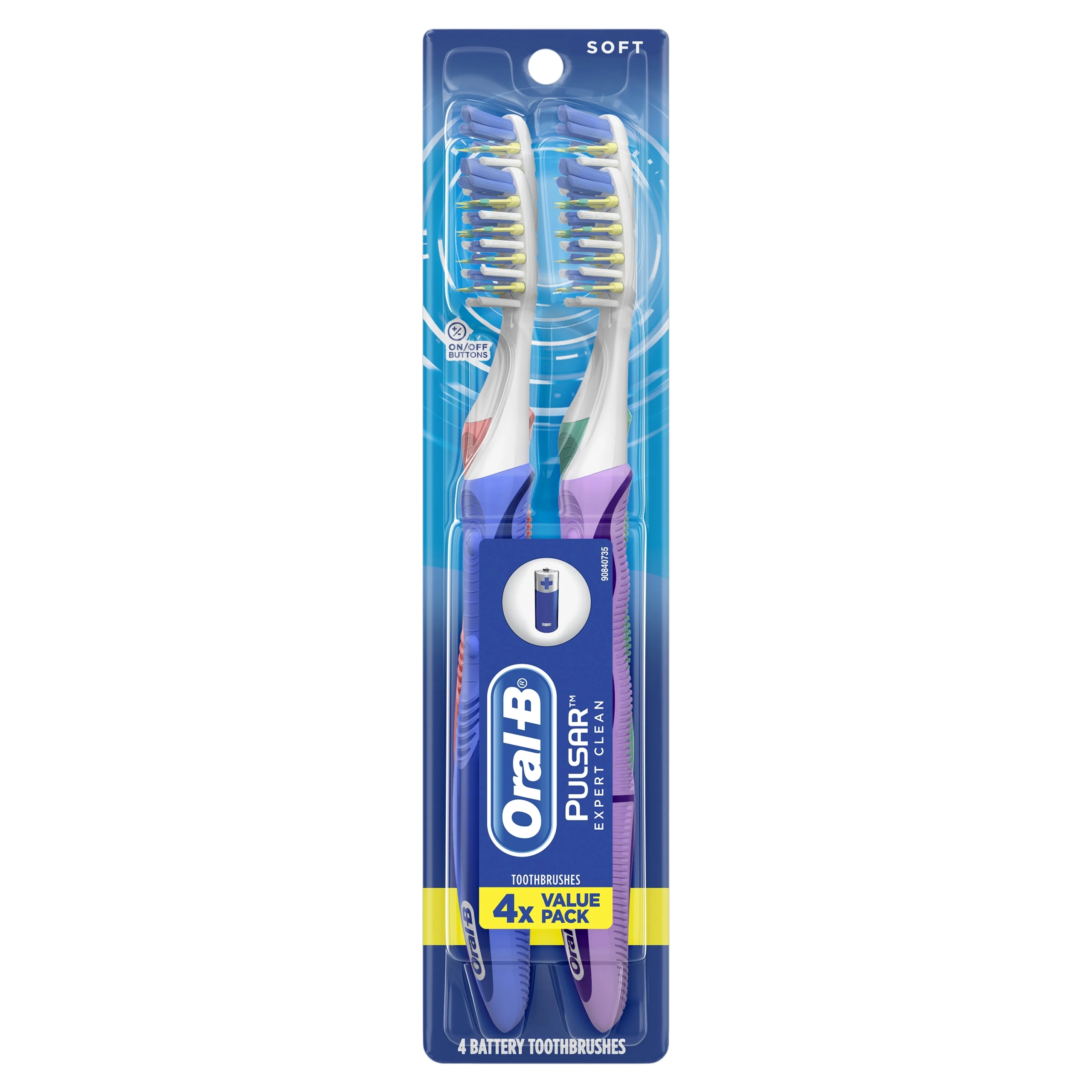 an electric toothbrush