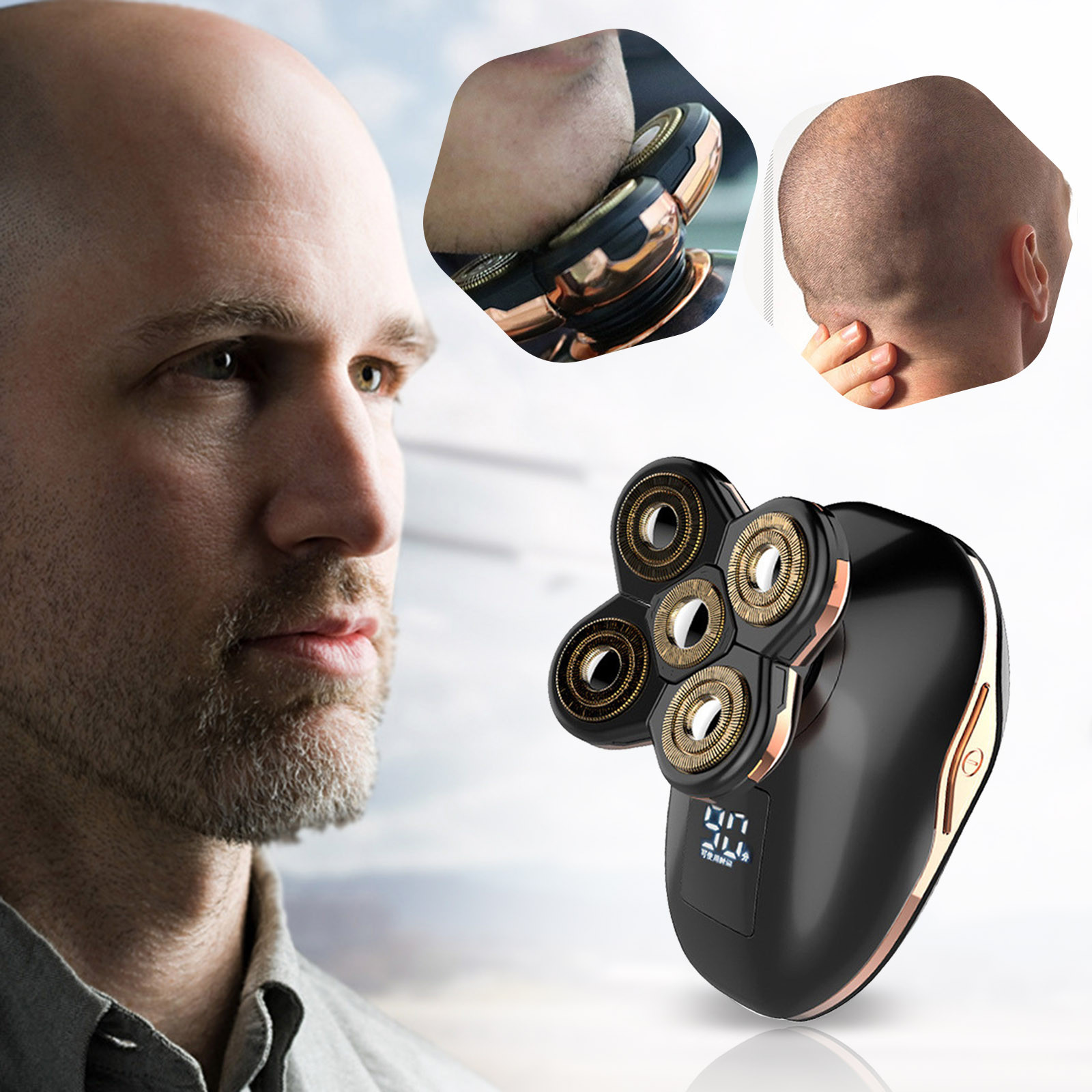 electric shaver for bald head