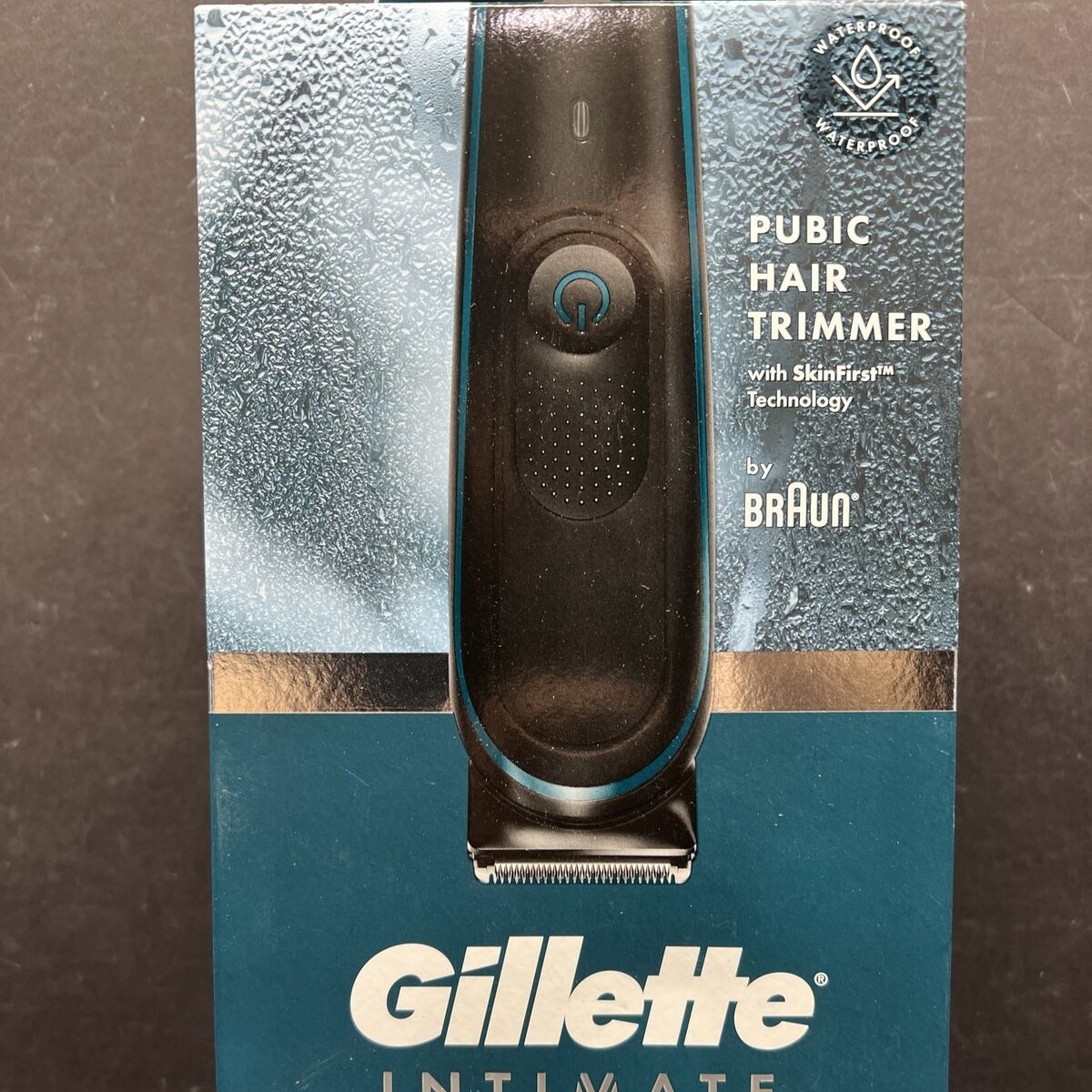 gillette intimate pubic hair trimmer