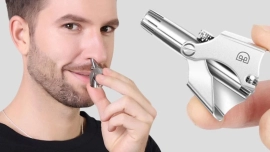 use a nose hair trimmer