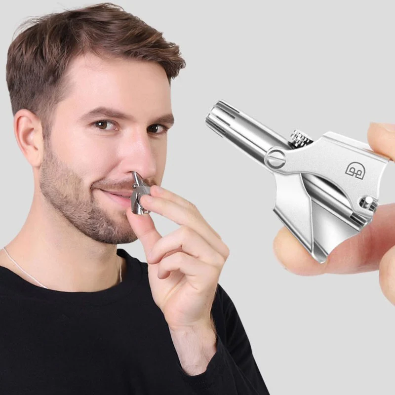 use a nose hair trimmer