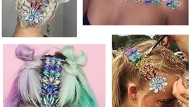 Gems for hair