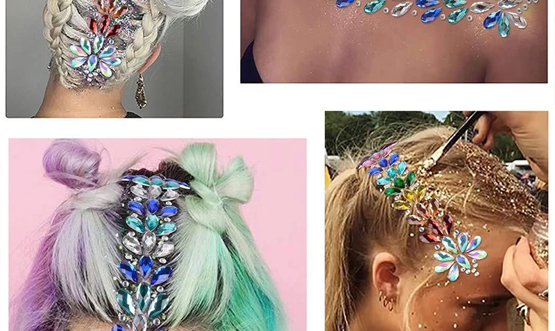 Gems for hair